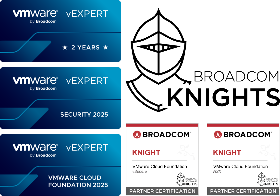 Small selection of my certificates