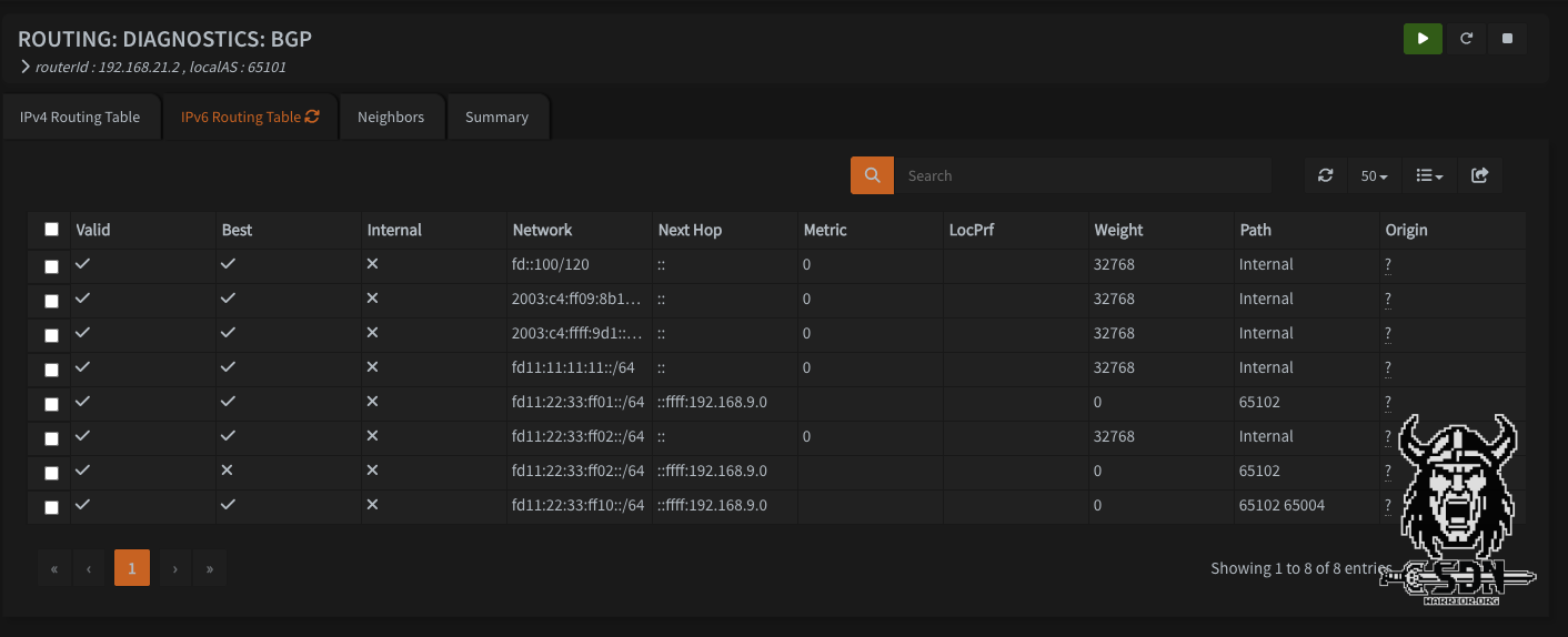 OPNSense IPv6 Routing