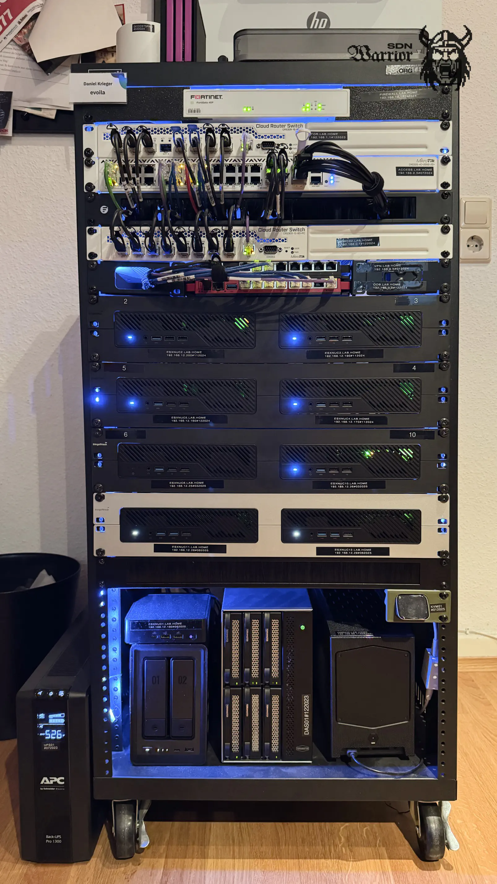 the lab