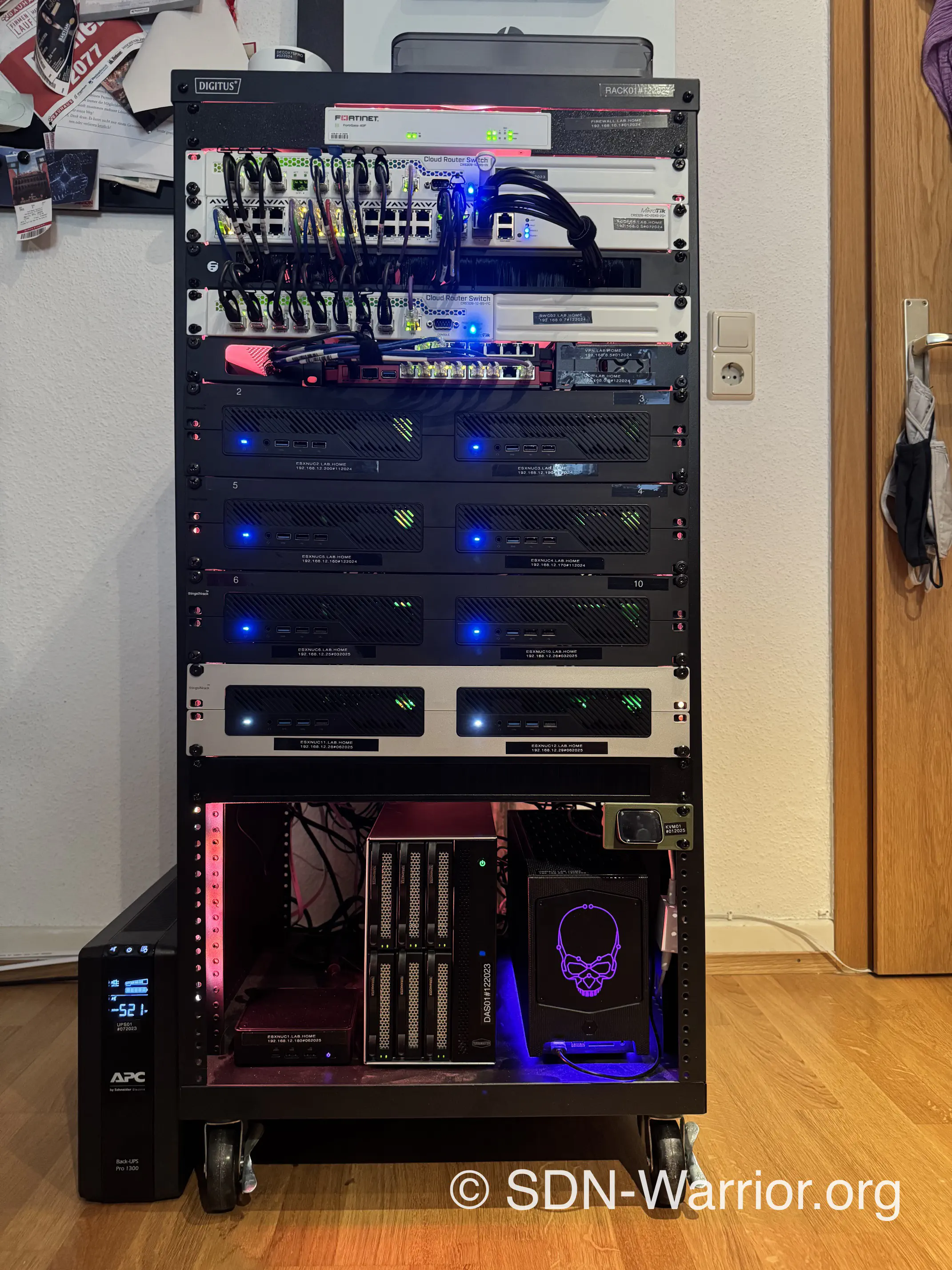 the lab