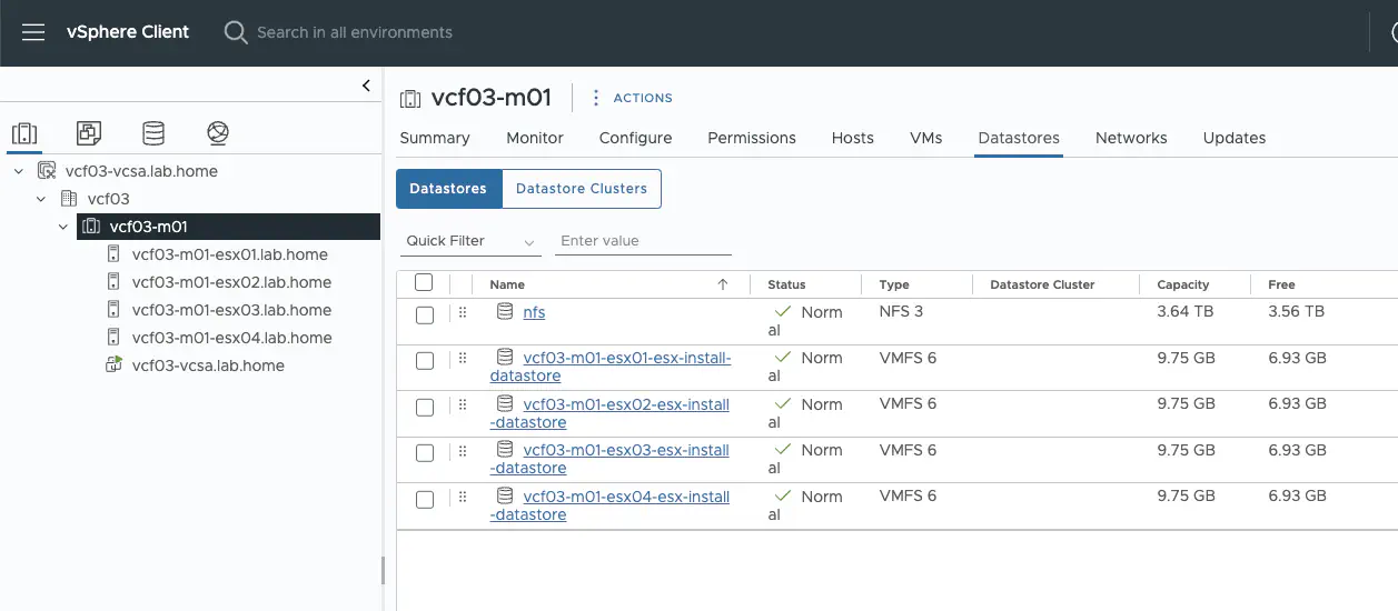 ESXi Cluster