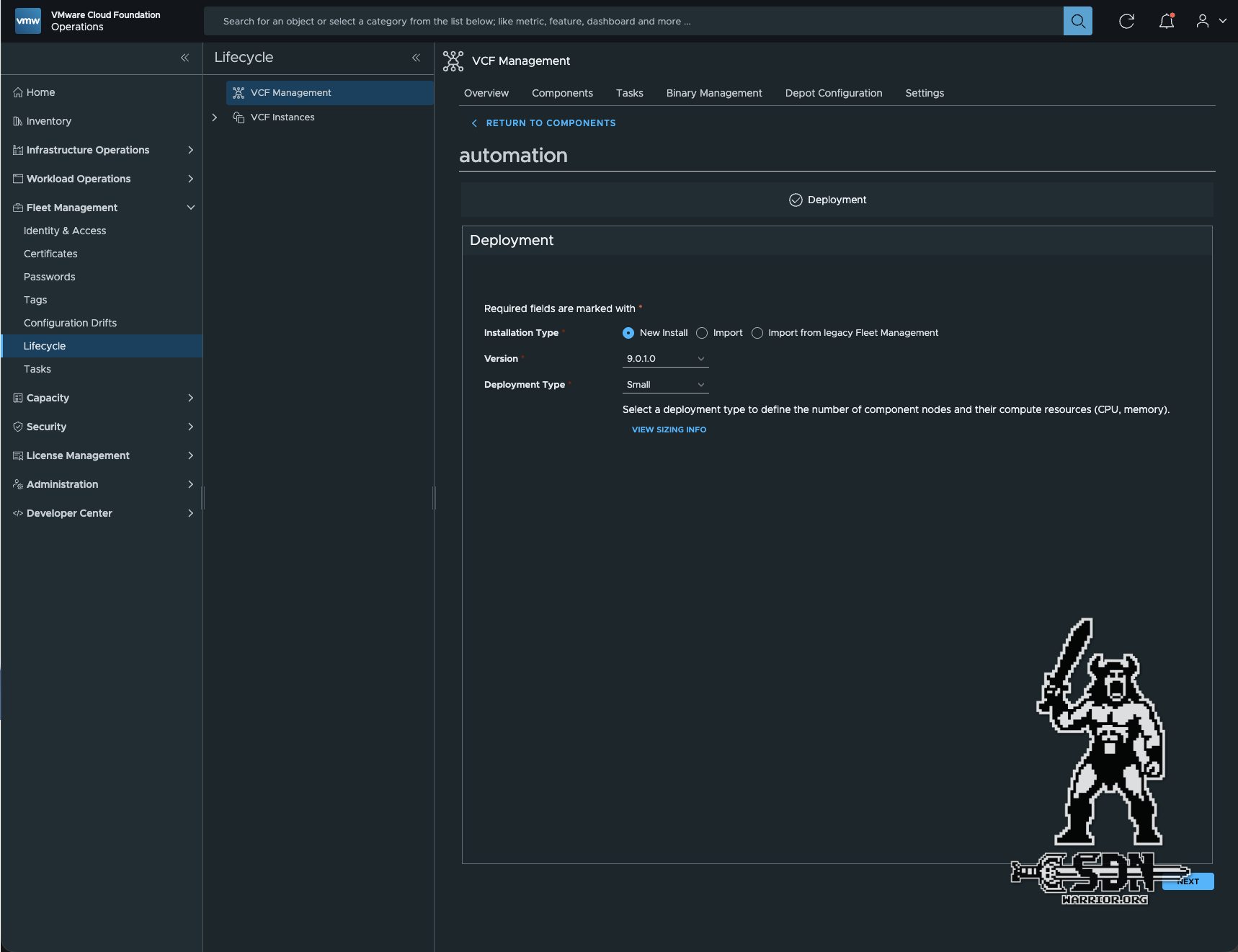 Auto deployment