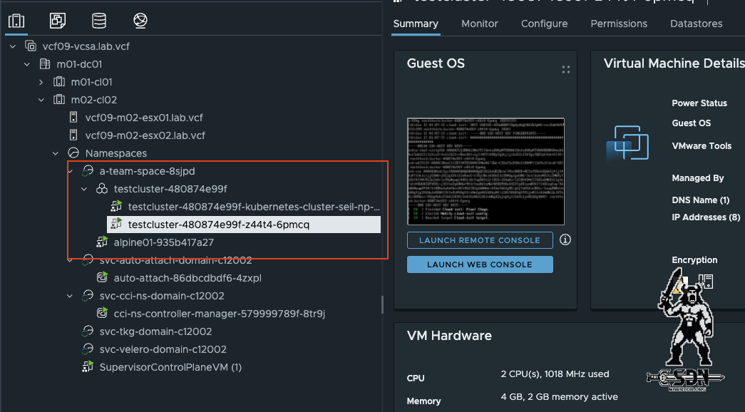 Cluster in vCenter
