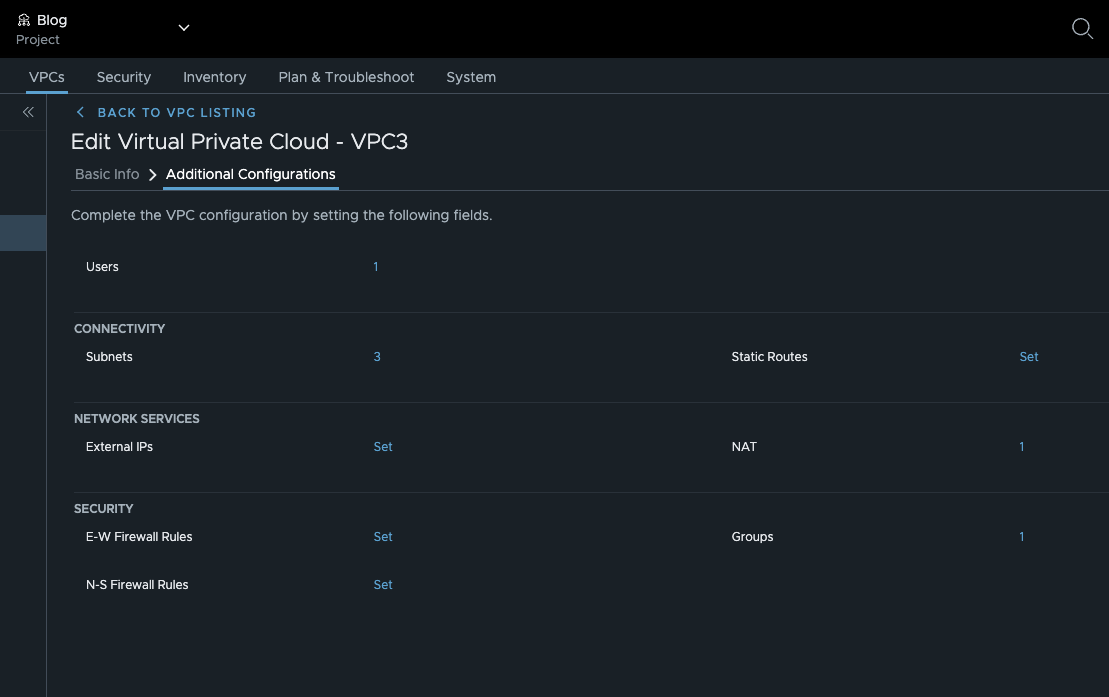 Firewall on VPC level
