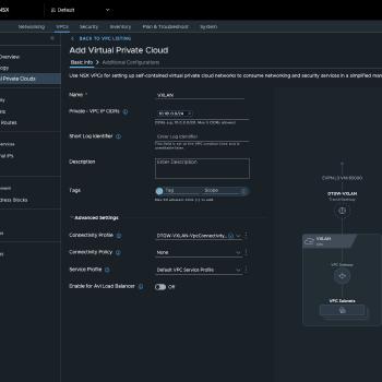 Add Virtual Private Cloud
