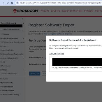 Software Depot Successfully Registered