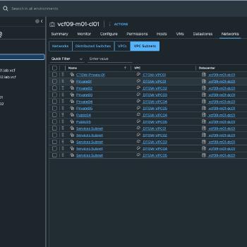 Networks for Span M01