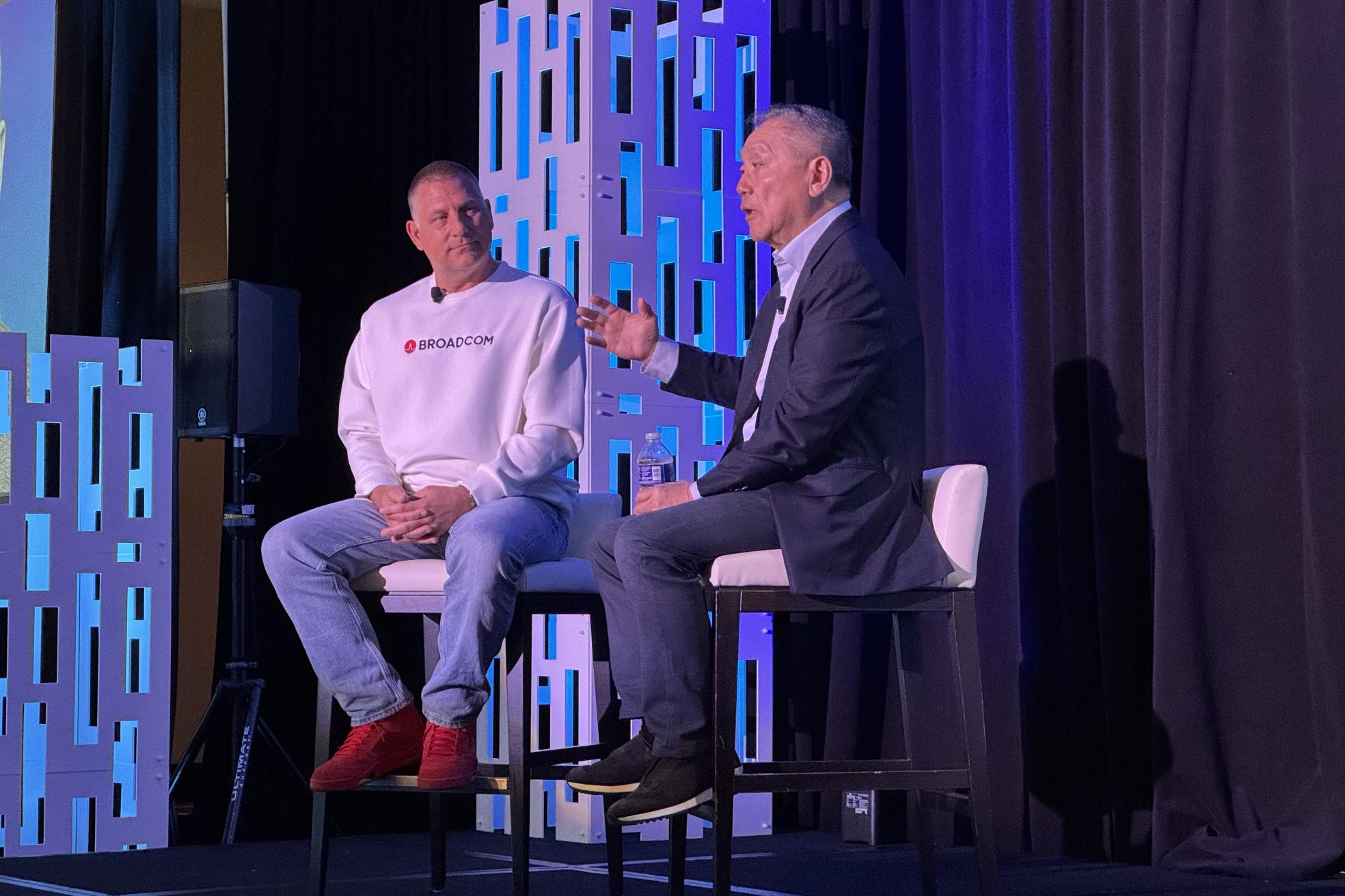 Hock Tan and Chris McCain, Broadcom
